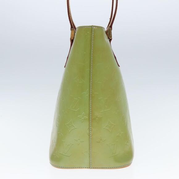 LOUIS VUITTON Monogram Vernis Houston Hand Bag Baby Blue M91005 - Picture 4 of 12